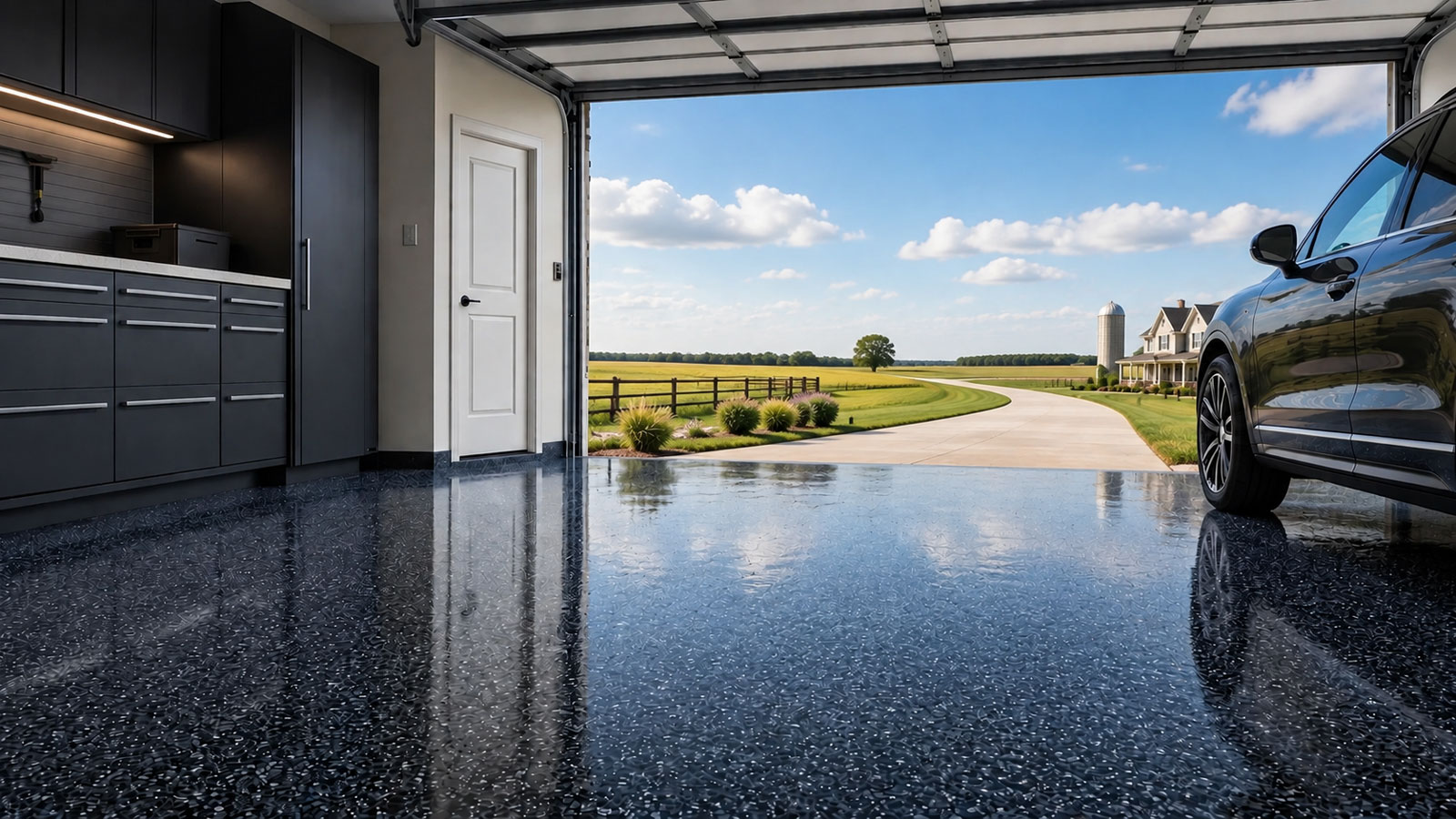 Garage Floor Coating in Blair, NE